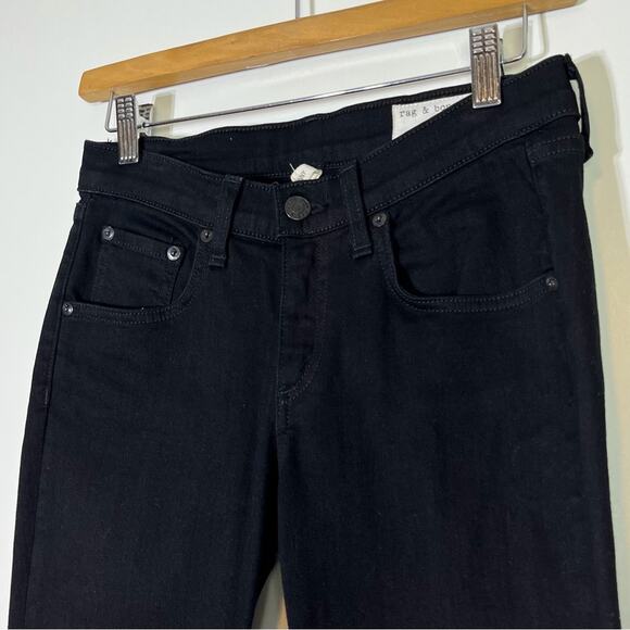 Rag & Bone Skinny Black Jeans Size 26 EUC - Picture 4 of 8